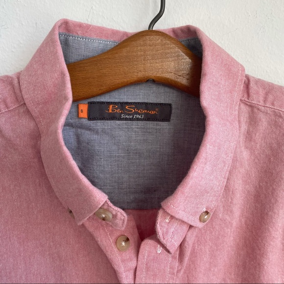 Ben Sherman Button Down Shirt Men's Size Small - Picture 3 of 9